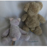Zwei Plüschtiere - Animal Alley Nilpferd und Fridolin GmbH Bär