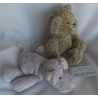 Zwei Plüschtiere - Animal Alley Nilpferd und Fridolin GmbH Bär