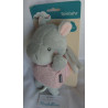 Babydream - Spieluhr Nilpferd mit Kleidchen - Melodie: Schlaf Kindlein schlaf - ca. 20 cm groß - Schlenker