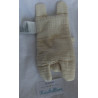 H&M - Kuscheltuch Schmusetuch - Musselin - Hase - creme - ca. 22 cm lang