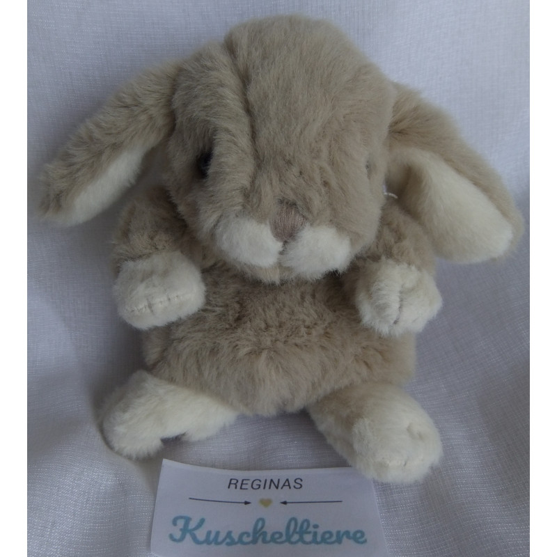 Bukowski Design - Plüschtier - Hase Kanini - graubraun - ca. 14 cm groß - sitzend
