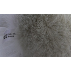 TCM - Tchibo - Plüschtier - Hase Charly - grau, weiß - ca. 27 cm hoch und ca. 25 cm lang - sitzend