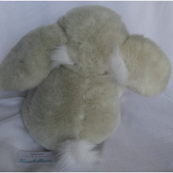 TCM - Tchibo - Plüschtier - Hase Charly - grau, weiß - ca. 27 cm hoch und ca. 25 cm lang - sitzend