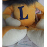 Sigikid -  Duden - Handpuppe - Löwe Lucky - gelb, weiß mit blauer Mähne - ca. 50 cm lang - Schlenker