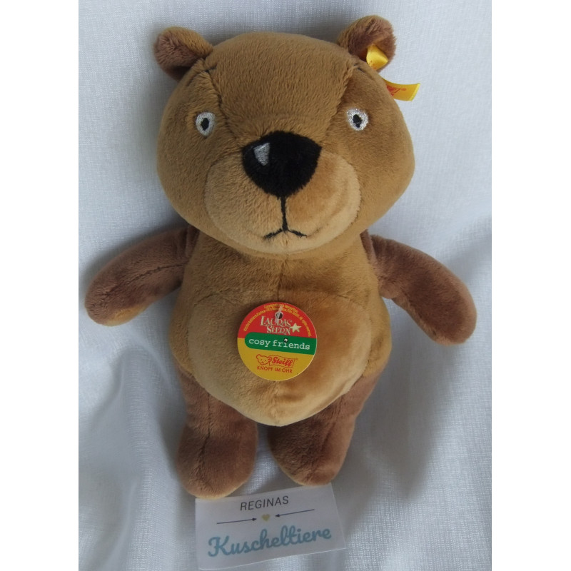 Steiff - Plüschtier - Cosy friends - Lauras Stern - Bär - Brauntöne - ca. 22 cm groß - Schlenker