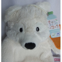 Nici - Wärmflasche - Dreamy Winter - Polarfuchs Vanja - weiß - 350 ml  - ca.  42 cm groß - Schlenker