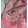 Beauty Baby - Schmusetuch - Hase mit Schleife - rosa - mit Rasselgeräusch - ca. 25 cm lang