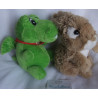Zwei Plüschtiere - Sparkasse  Plüschtier Dino und Toffifee Oryxgreen Hase