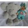 Plüschtier Kell Toys Elefant mit Knister-Rasselgeräusch und Zapf Creation Baby Born Engel mit Rasselgeräusch