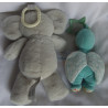 Plüschtier Kell Toys Elefant mit Knister-Rasselgeräusch und Zapf Creation Baby Born Engel mit Rasselgeräusch