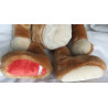 Sigikid - Plüschtier - Red Friends - Hase braun, creme und roter Pfote  - ca. 55 cm groß - Schlenker - Halstuch fehlt