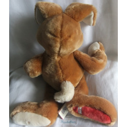 Sigikid - Plüschtier - Red Friends - Hase braun, creme und roter Pfote  - ca. 55 cm groß - Schlenker - Halstuch fehlt