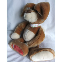 Sigikid - Plüschtier - Red Friends - Hase braun, creme und roter Pfote  - ca. 55 cm groß - Schlenker - Halstuch fehlt