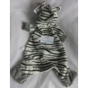 Suki - Geese Design Trends - Schmusetuch - Zebra - grau-weiß gestreift, grau - ca. 35 cm lang