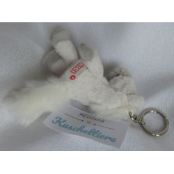 Nici - Schlüsselanhänger - Horse Club - Pferd - weiß, grau, rosa - ca. 10 cm  groß - Schlenker