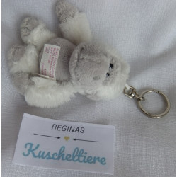 Nici - Schlüsselanhänger - Limited Edition - White Collection - Gorilla - weiß, grau - ca. 9 cm  groß