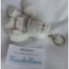 Nici - Schlüsselanhänger - Limited Edition - White Collection - Gorilla - weiß, grau - ca. 9 cm  groß