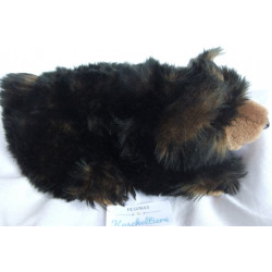 Uni -Toys - Plüschtier - Bär - Grizzly - Brauntöne - ca. 30 cm lang - leigend