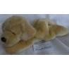 Teddy Hermann - Plüschtier - Hund Golden Retriever - hellbraun - ca. 25 cm groß -  liegend