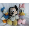 Disney - drei Plüschtiere - Mickey Mouse, Donald Duck und Daisy