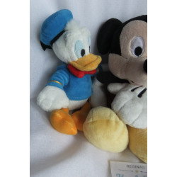 Disney - drei Plüschtiere - Mickey Mouse, Donald Duck und Daisy