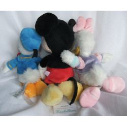 Disney - drei Plüschtiere - Mickey Mouse, Donald Duck und Daisy