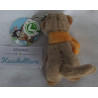 Nici - Schlüsselanhänger - Erdmännchen mit Schal - ca. 10 cm groß