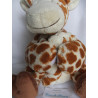 Nicotoy - Plüschtier - Giraffenpärchen - Giraffenmama mit Baby - ca. 25 cm groß - sitzend