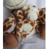 Nicotoy - Plüschtier - Giraffenpärchen - Giraffenmama mit Baby - ca. 25 cm groß - sitzend