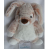 Nicotoy - Plüschtier - Hase - rotbraun-weiß meliert, weiß - ca. 20 cm groß - sitzend