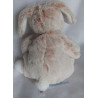 Nicotoy - Plüschtier - Hase - rotbraun-weiß meliert, weiß - ca. 20 cm groß - sitzend