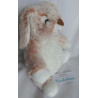 Nicotoy - Plüschtier - Hase - rotbraun-weiß meliert, weiß - ca. 20 cm groß - sitzend