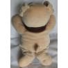 Nicotoy Belgien - Hund Brauntöne mit Strickschal braun - ca. 45 cm groß