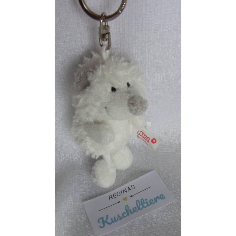 Nici - Schlüsselanhänger - Limited Edition - White Collection - Igel - weiß - ca. 10 cm  groß
