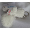 Nici - Schlüsselanhänger - Limited Edition - White Collection - Waschbär - weiß, grau - ca. 10 cm  groß