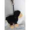 Nici - Schlüsselanhänger / Karabinerhaken - Schaf Jolly Mäh Ben - schwarz - ca. 11 cm groß
