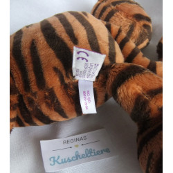 Nici - Plüschtier - Tiger Balikou - Brauntöne, weiß - ca. 30 cm groß - liegend