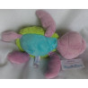Nici - Plüschtier - Schildkröte Seamon - lila, grün, türkis - mit Glitzeraugen - ca. 25 cm groß - liegend