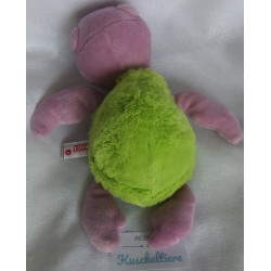 Nici - Plüschtier - Schildkröte Seamon - lila, grün, türkis - mit Glitzeraugen - ca. 25 cm groß - liegend