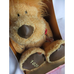 Nici - Plüschtier - Limited Edition 30 Jahre Nici (2016) - Löwe mit der Nummer 1506 - ca. 35 cm groß - Schlenker