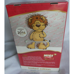 Nici - Plüschtier - Limited Edition 30 Jahre Nici (2016) - Löwe mit der Nummer 1506 - ca. 35 cm groß - Schlenker