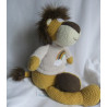 Depot - Plüschtier - For Little Only - Strick - Löwe - senffarben, beige, braun - ca. 48 cm groß - Schlenker