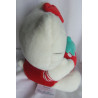 Sanrio - Plüschtier - Hello Kitty Katze mit Plüscherdbeere in den Händen - ca. 25 cm groß - sitzend