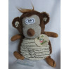 Nature Planet - Plüschtier - Fancy Affe - braun, beige - ca. 17 cm hoch - sitzend
