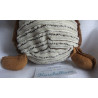 Nature Planet - Plüschtier - Fancy Affe - braun, beige - ca. 17 cm hoch - sitzend