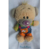 Depesche - Vintage Plüschtier - Pimboli Bär mit Pullover und Latzhose - ca. 23 cm groß - Schlenker
