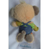 Depesche - Vintage Plüschtier - Pimboli Bär mit Pullover und Latzhose - ca. 23 cm groß - Schlenker