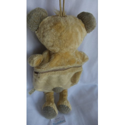 Depesche - Plüschtier Wärmflaschenbezug - Pimboli Bär - hellbraun - ca. 50 cm groß - Schlenker