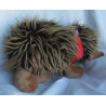 Sigikid - Plüschtier - Igel Ingo Isewitz braun, rot mit rotem Halstuch - ca. 43 cm groß - liegend