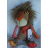 Sigikid - Kuscheltier Spieltier -Patchwork Sweety Löwe - ca. 32 cm groß - Schlenker